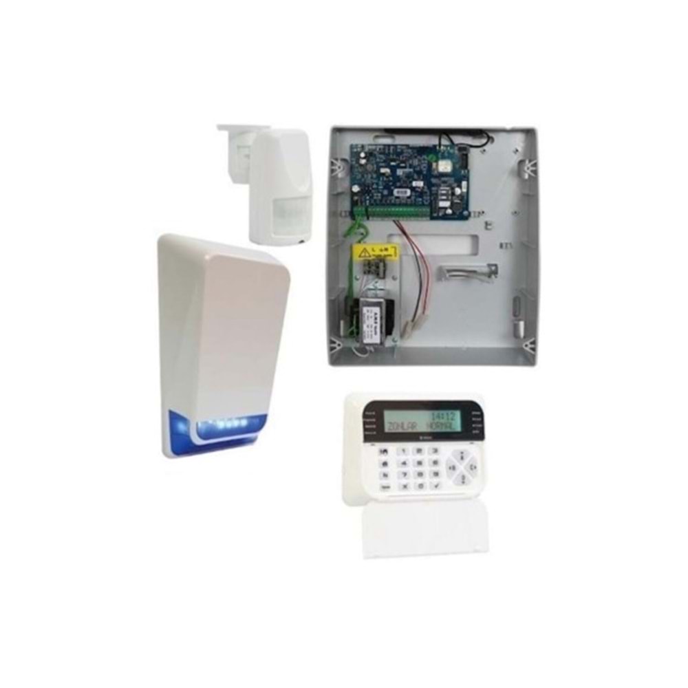 TEKNİM TSP-5324 LCPA GSM/GPRS ALARM SETİ akü dahi