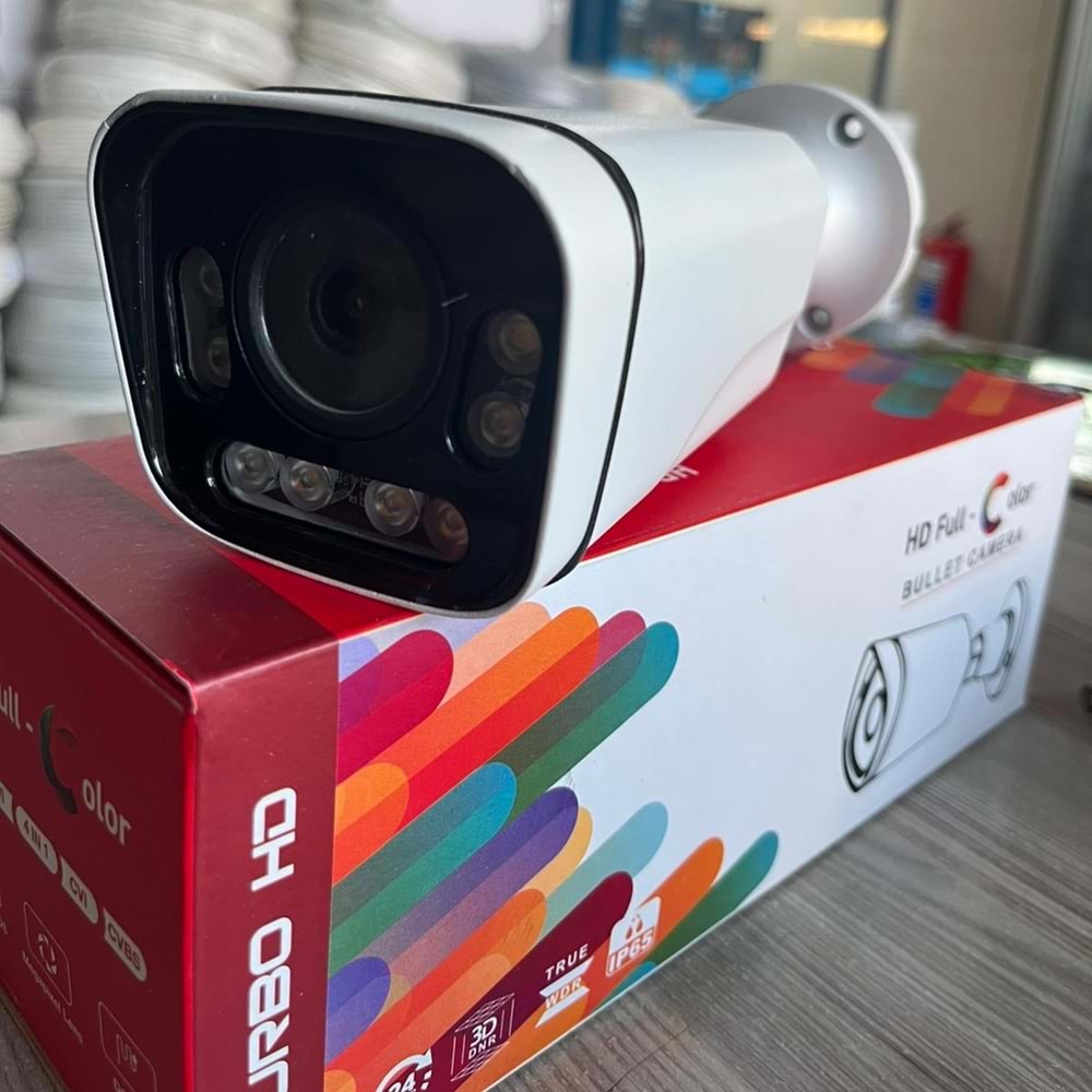 CREDENCE CR-8008 4MP IP POE WARM LED büyük kasa