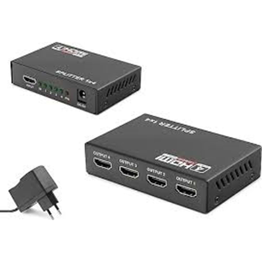 HADRON HDX1286 HDMI SPLITTER1080P 3D 1 X4