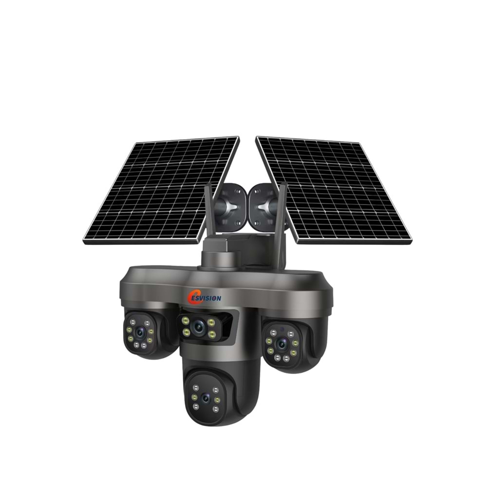 ES-5604 4G SOLAR CAMERA AOV 4 LENS ESVISION