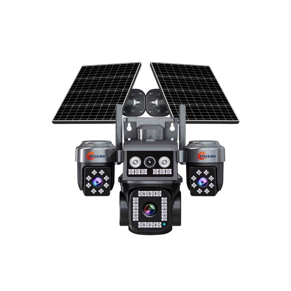 ES-5704 4G SOLAR CAMERA AOV 4 LENS ESVISION