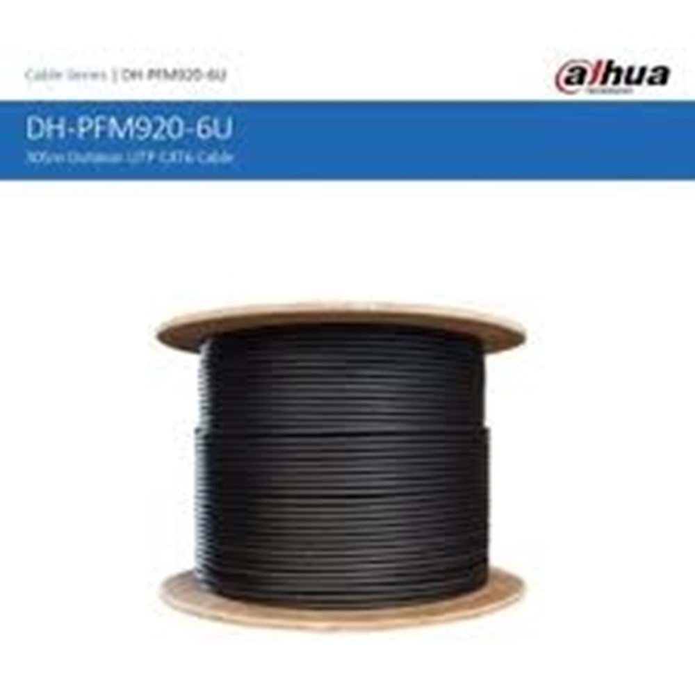 DAHUA PFM920I-6UN-C UTPCAT 6 LSZH BAKIR 305MKABLO