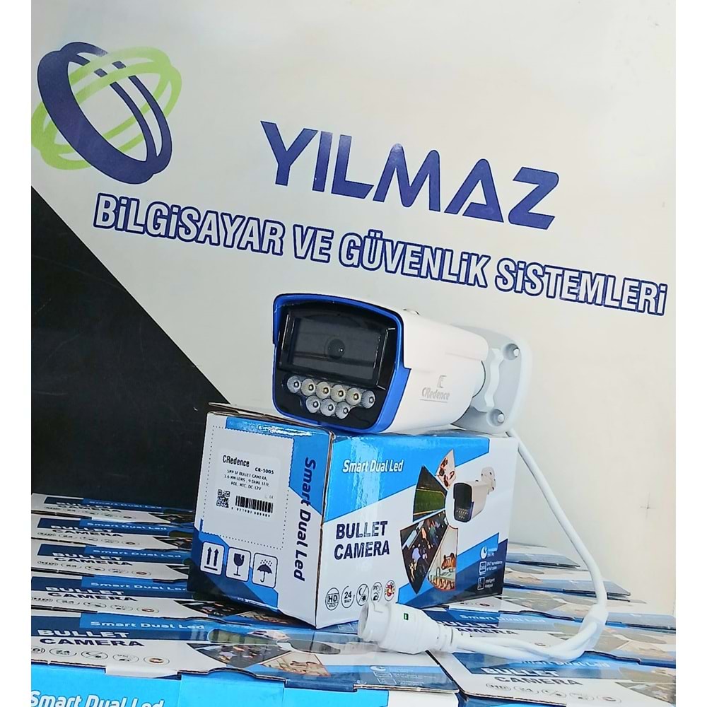 CREDENCE CR-5006 IP POE 5mp SESLİ metal kasa