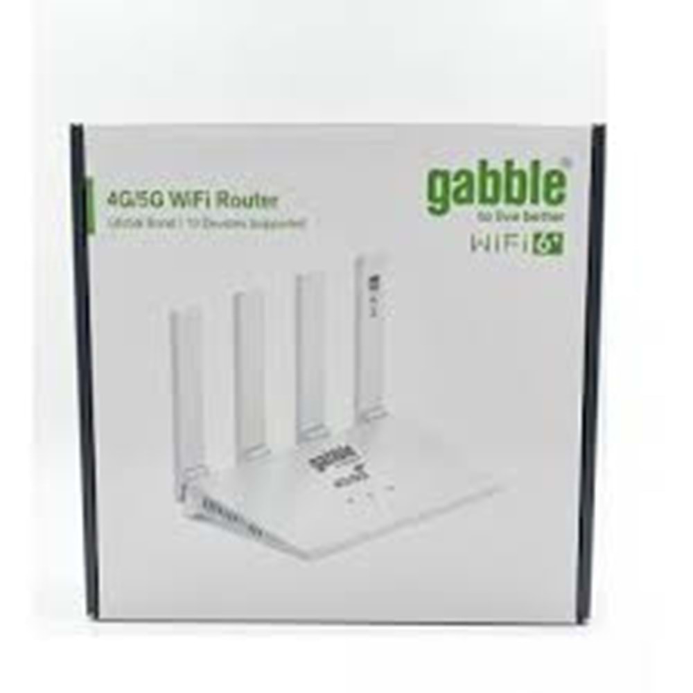 GABBLE GB8201 4G/5G 1 PORT 300Mbps SIM WIRELESS ROUTER MODEM