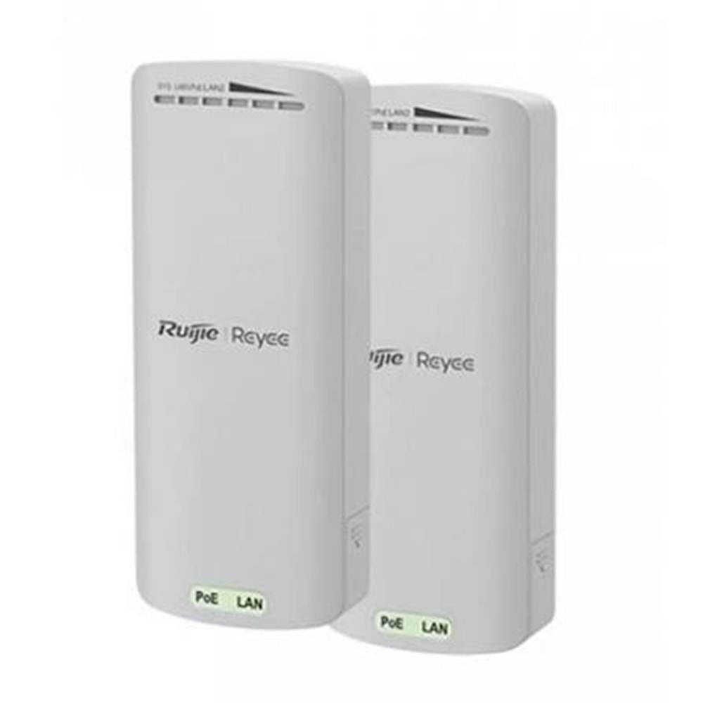 REYEE RG-EST100-E 2.4GHZ DIŞ ORTAM NOKTADAN NOKTAYA ACCESS POİNT, KUTU İÇERİĞİ 2 ADET, 300 MBPS, BULUT YÖNETİLEBİLİR