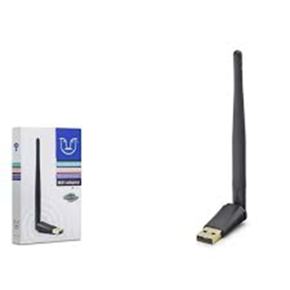 NONAP W114 USB WiFi Adaptörü 300 Mbps Siyah