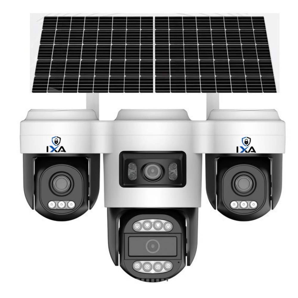 İXA-201 SOLAR 3 PTZ 4+4+4+4 MP ÇİFT SOLAR PANEL 4G