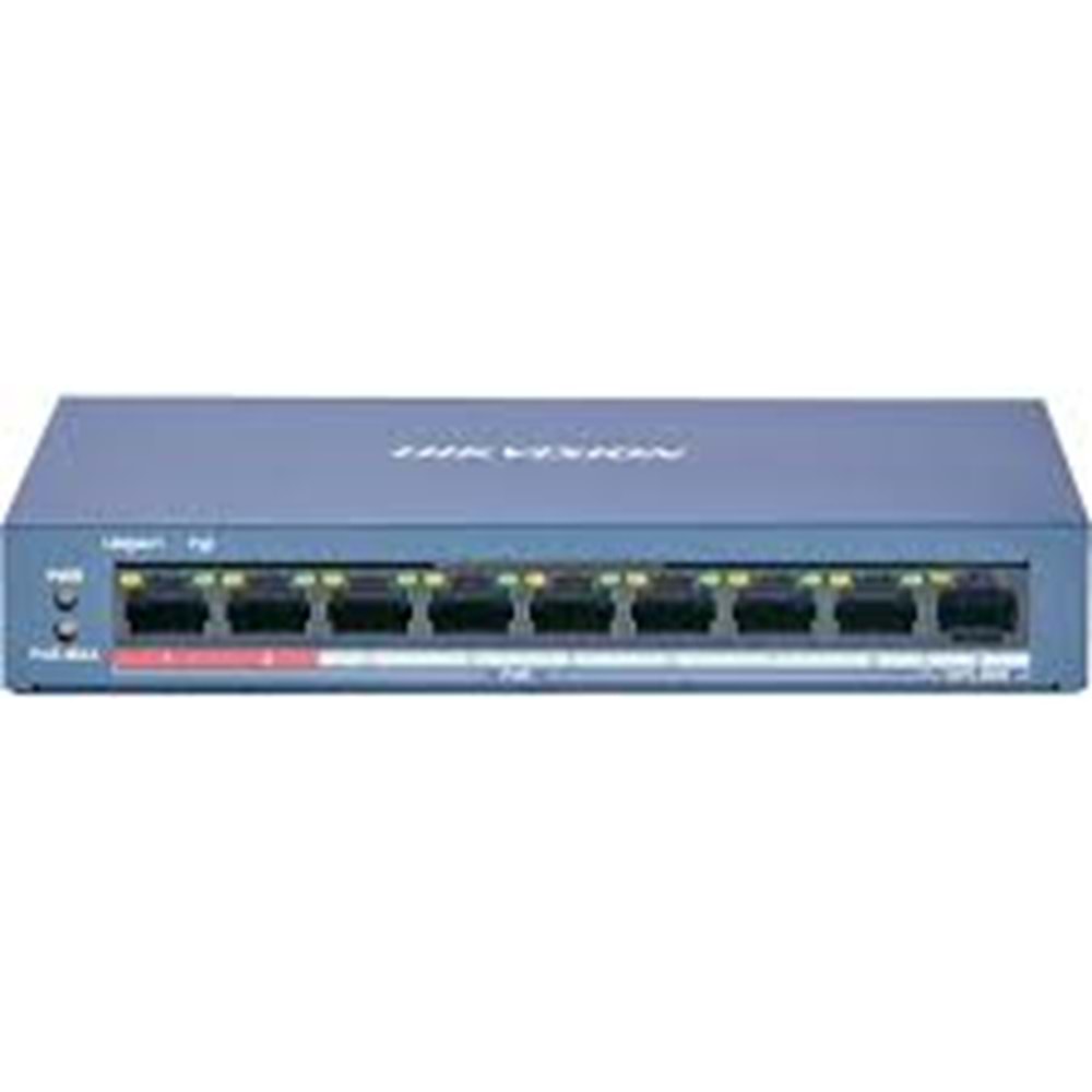 HİKVİSİON DS-3E0109P-E/M 8+1 PORT POE