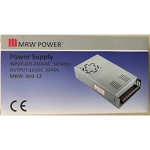 MERVESAN MRW-360 12VOLT 30AMPER METAL ADAPTÖR