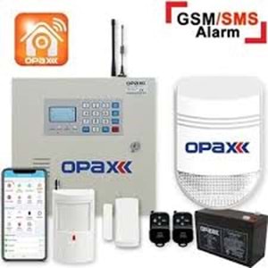 OPAX 2646 SİMKARTLI ALARM AKÜ DAHİL