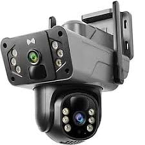 OKAM-3915 4G 6MP Dual Lens Solar PTZ ÇİFT Kamera