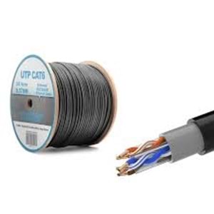 NODAR ND2001 Cat6 UTP Dış Mekan 23 AWG 0.57 mm CCA 305 m - Siyah