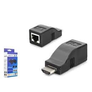 HADRON HDX1359 HDMI Mini Extender 30 m - Siyah