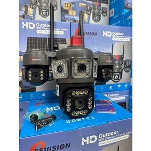 ESVİSION ES-706 4 LENS ÇAKARLI WİFİ CAMERA