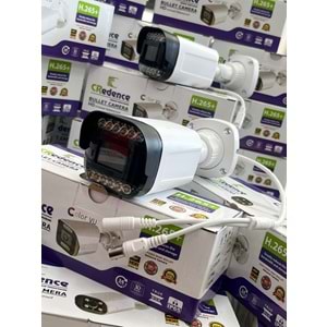 CREDENCE CR-1006 2MP STARLİGHT WARM LED plastik