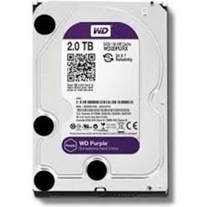 HDD 2TB WD PURPLE SATA3 5400RPM 64MB 7/24 GUVENLIK HARDDİSKİ