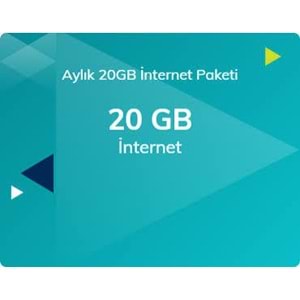 TURK TELEKOM 20 GB DATA HAT
