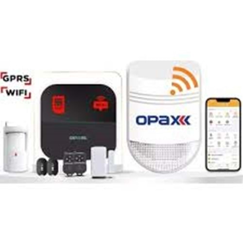 OPAX W20 WİFİ+ SİMKARTLI ALARM SET