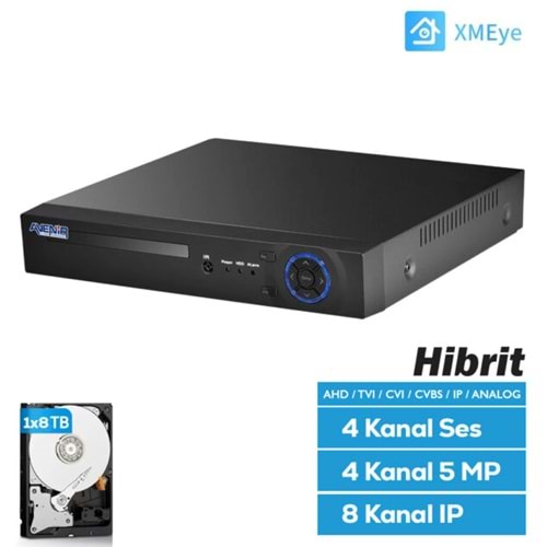 YÜZ*****AVENİR TC-04M (4 KANAL KAYIT CİHAZI)