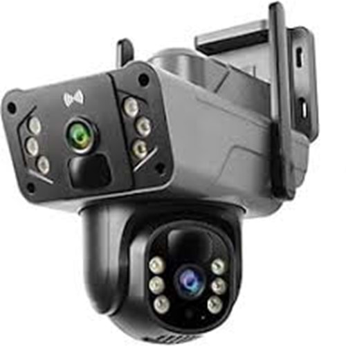 OKAM-3915 4G 6MP Dual Lens Solar PTZ ÇİFT Kamera