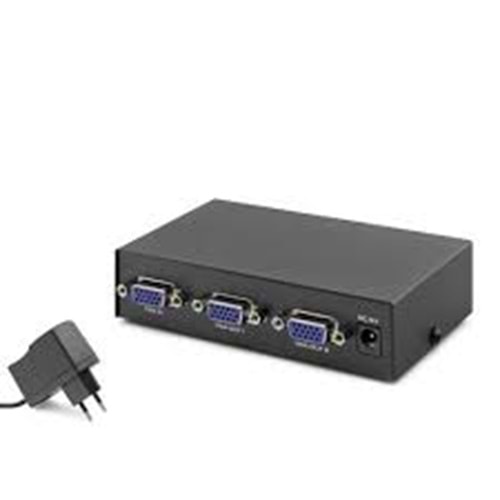 HADRON HDX1277 SPLITTER VGA 1 GİRİŞ 2 ÇIKIŞ 200MHZ