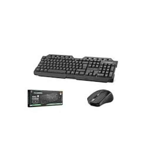 HADRON HD842 Kablosuz Klavye ve Mouse Seti - Siyah