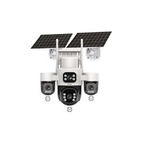 INOX-X24 4G SOLAR ESİM 6 MOTOR 3PTZ KAMERA
