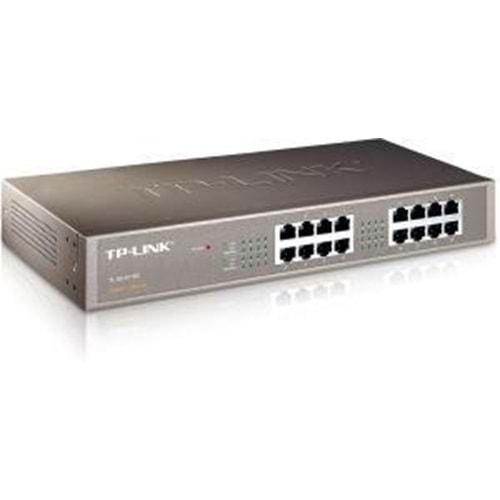 TP-LINK TL-SG1016D 16 Port Gbit Rackmount Yönetilemez Çelik Kasa Switch