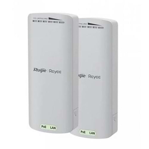 REYEE RG-EST100-E 2.4GHZ DIŞ ORTAM NOKTADAN NOKTAYA ACCESS POİNT, KUTU İÇERİĞİ 2 ADET, 300 MBPS, BULUT YÖNETİLEBİLİR