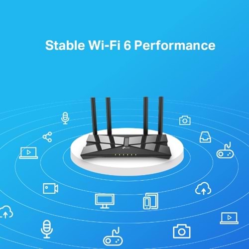 TP-LINK Archer AX10 4 Port Gbit AX1500 4 Anten Masaüstü Wi-Fi 6 Access Point