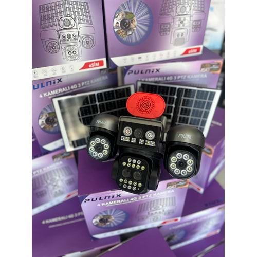 PULNİX PLX-SG7007 4G 4 LENS 3 PTZ 18X ZOOM