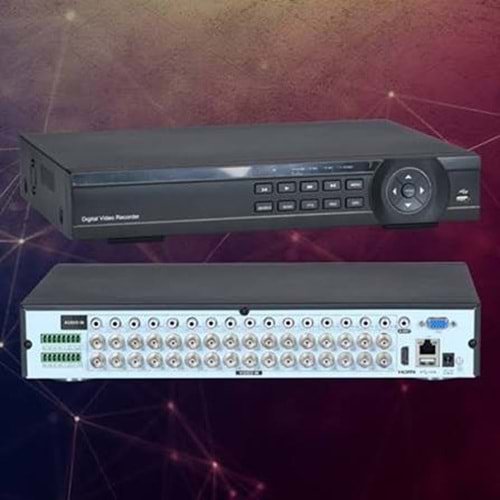 DVR-ZTECH ZR-732 32CH 5MP DVR KAYIT CİHAZI H265+
