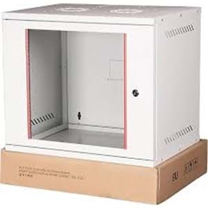 LANDE LN-STB09U5440LG 9U 54X40 Duvar Tip Boş BeyazKabinet ( demonte ürün )